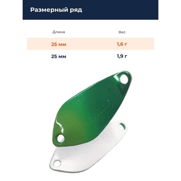 Блесна Smith Essential 25мм. 1,6гр. №M12
