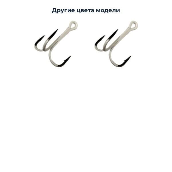 Крючок тройной Gator Elite White UV #4/0 (6шт)