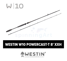 Спиннинг Westin W10 Powercast-T 8'/240cm XXH 40-150g Octagon Tube