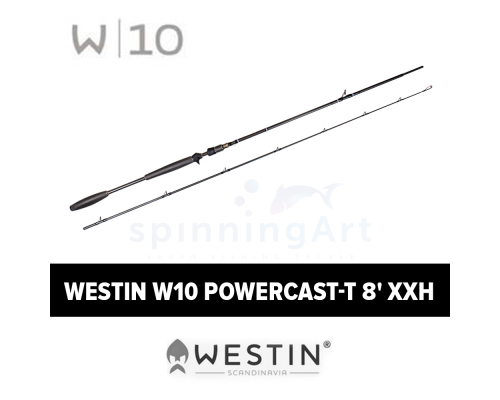 Спиннинг Westin W10 Powercast-T 8'/240cm XXH 40-150g Octagon Tube